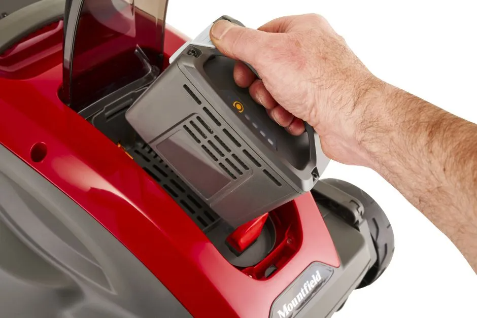 Mountfield Princess 34 Li KIT 48v Cordless 4-Wheel Rear-Roller Lawnmower (Inc. Battery & Charger)