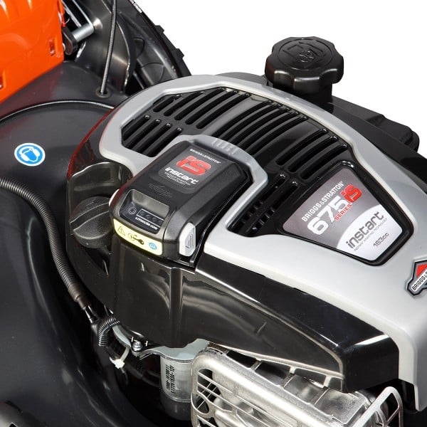 Oleo-Mac G48-TBXE AllRoad Plus-4 4-in-1 Self-Propelled Petrol Lawnmower with Electric Start