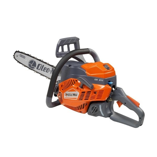 Oleo-Mac GS-411-3/8 Petrol Chainsaw (41cm Guide Bar with 3/8" Chain)