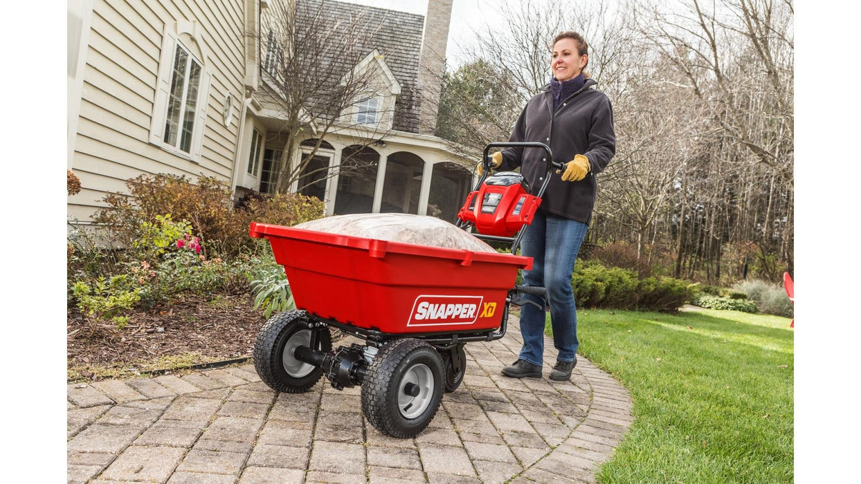 Snapper Battery-Powered Electric Wheelbarrow - Utility Cart - ESXDUC82