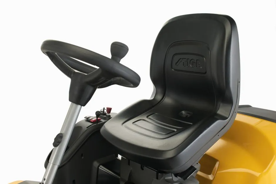 Stiga Park 700 W V-Twin Front-Cut Ride-On Lawnmower (Excluding Deck)