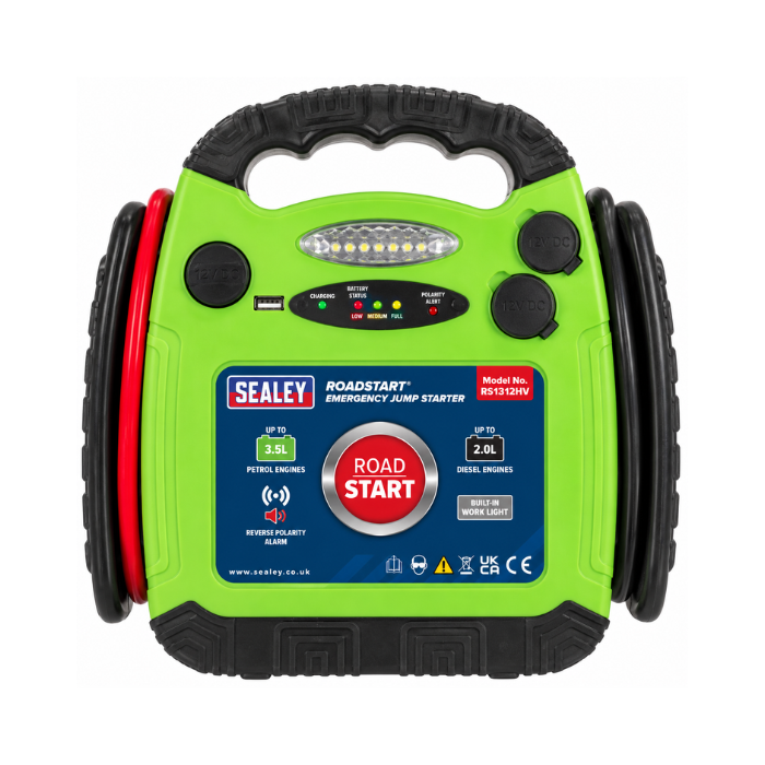 Sealey RS1312HV RoadStart® Emergency Jump-Starter | 12v/900pk