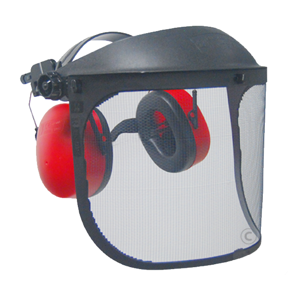 Mesh Protection-Visor with Ear Defenders - JR PRT014