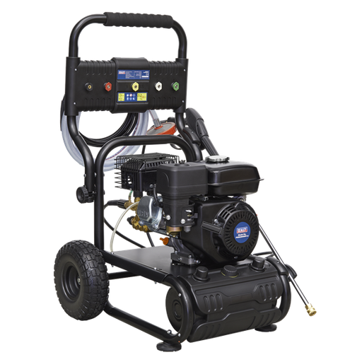 Sealey PWM2500SP Professional Self-Priming Petrol Pressure Washer | 220bar/450L/hr