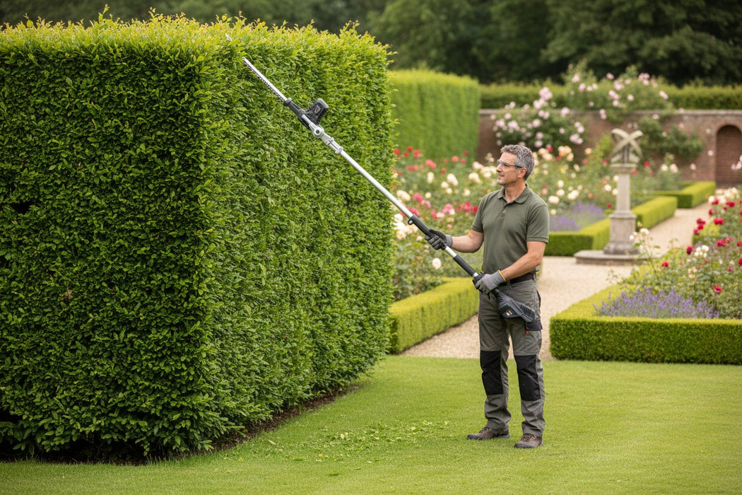 Spectrum SBS240CPHT 40V Cordless Pole Hedge Trimmer, 46cm Blade — Bare Tool (Battery & Charger Sold Separately)