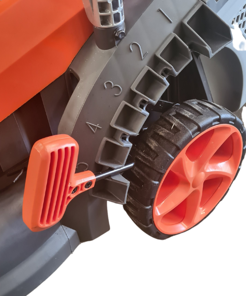 Redback 40v/37cm Hand-Propelled Cordless Lawnmower | E137C | Machine Only