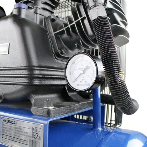 Hyundai 212cc/90L/145psi Petrol Air-Compressor | HY70100P
