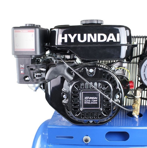 Hyundai 212cc/90L/145psi Petrol Air-Compressor | HY70100P