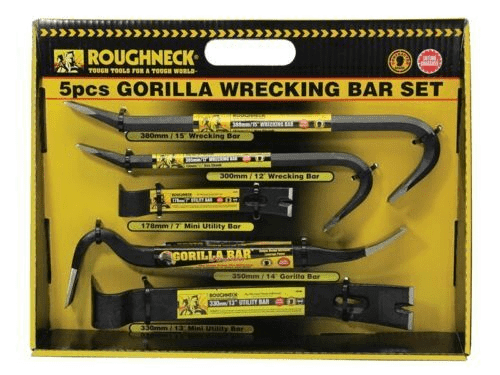 Roughneck 'Gorilla' 5-Piece Wrecking-Bar Set | 64-961