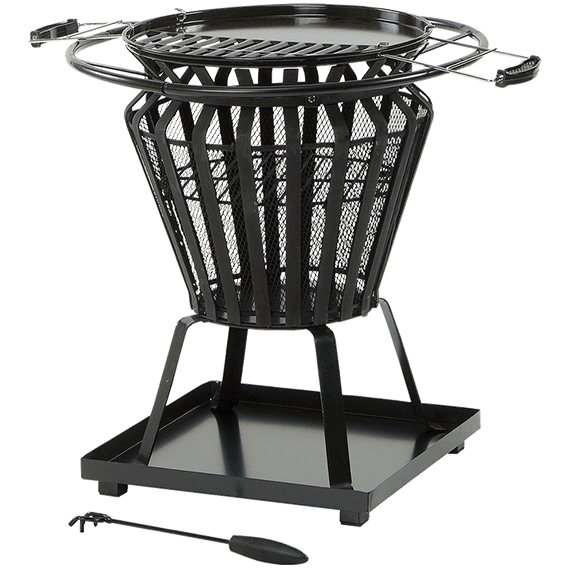 Signa Fire-Basket with BBQ Grill