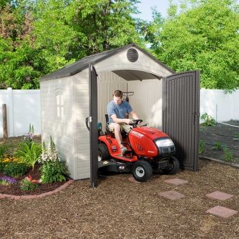 Lifetime 8x7.5 Heavy Duty Plastic Shed - SPECIAL EDITION