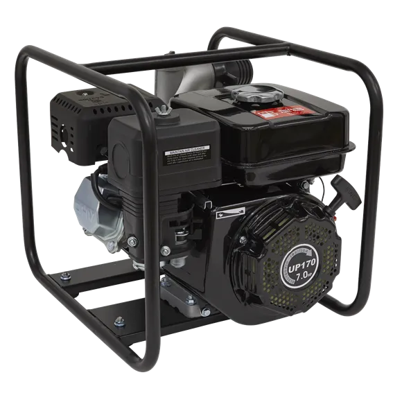Sealey 2" Petrol-Powered High-Lift Emergency Water Pump Kit