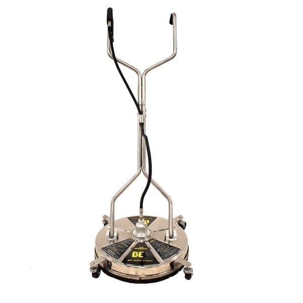 Pressure Flat Surface Cleaner Stainless Steel  BE  Whirl-A-Way 20" Rotary with Castor Wheels  - 85.403.009