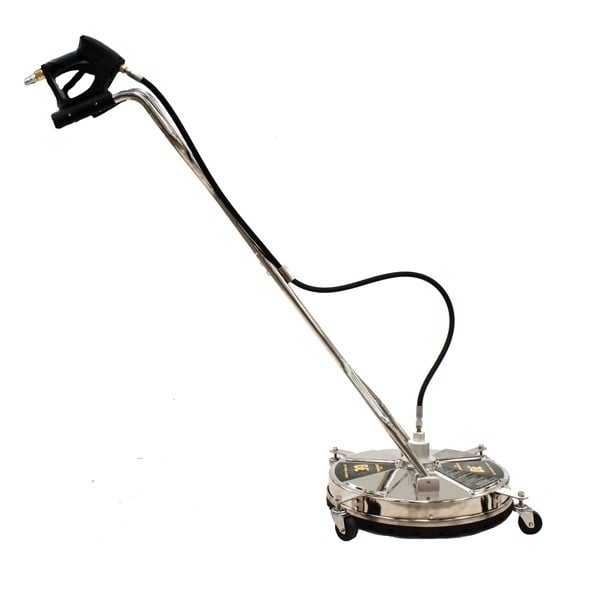 Pressure Flat Surface Cleaner Stainless Steel  BE  Whirl-A-Way 20" Rotary with Castor Wheels  - 85.403.009