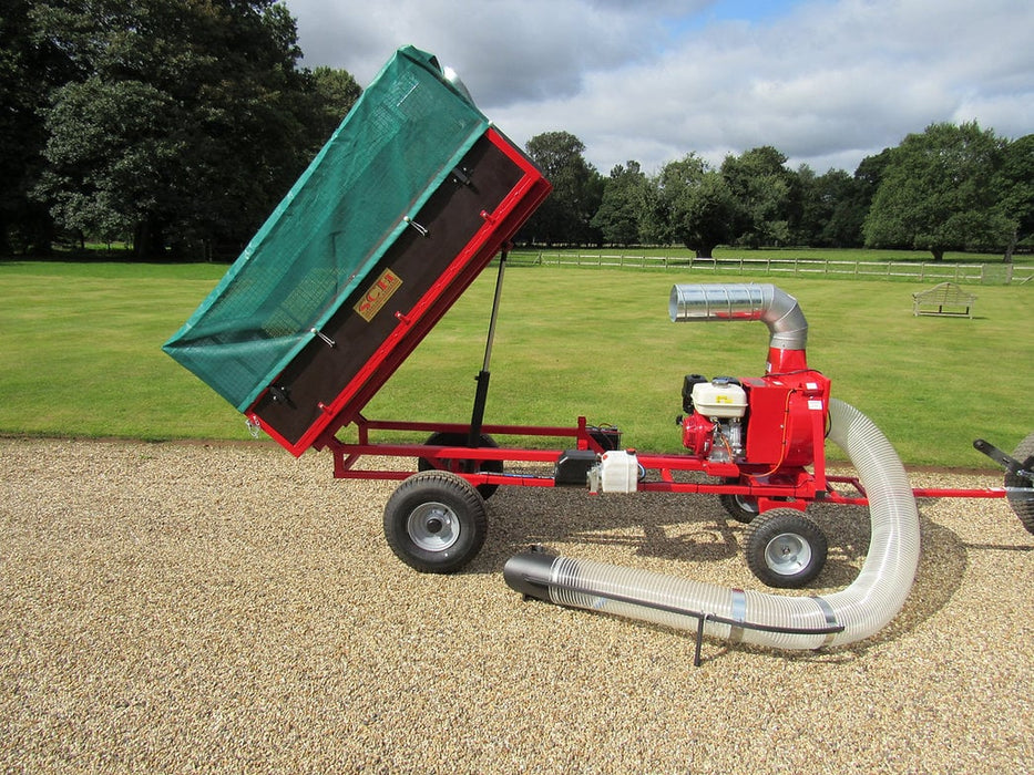 SCH TPSU(1) Hydraulic Trailer-Mounted Leaf-Collection Unit (Single-Pipe Hydraulics)