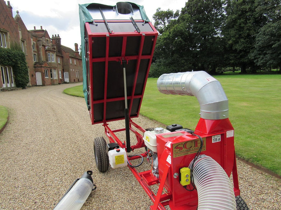 SCH TPSU(1) Hydraulic Trailer-Mounted Leaf-Collection Unit (Single-Pipe Hydraulics)