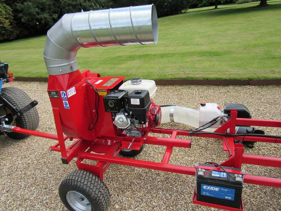 SCH TPSU(1) Hydraulic Trailer-Mounted Leaf-Collection Unit (Single-Pipe Hydraulics)