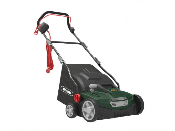 Webb WEESR 2 in 1 Electric Scarifier & Lawn Rake
