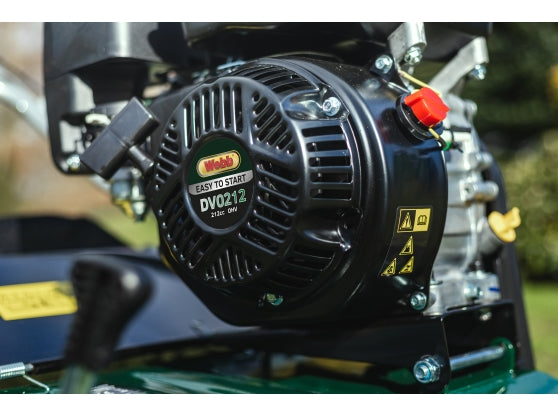 Webb WEPS400 40cm (16″) Petrol Lawn Scarifier & Raker