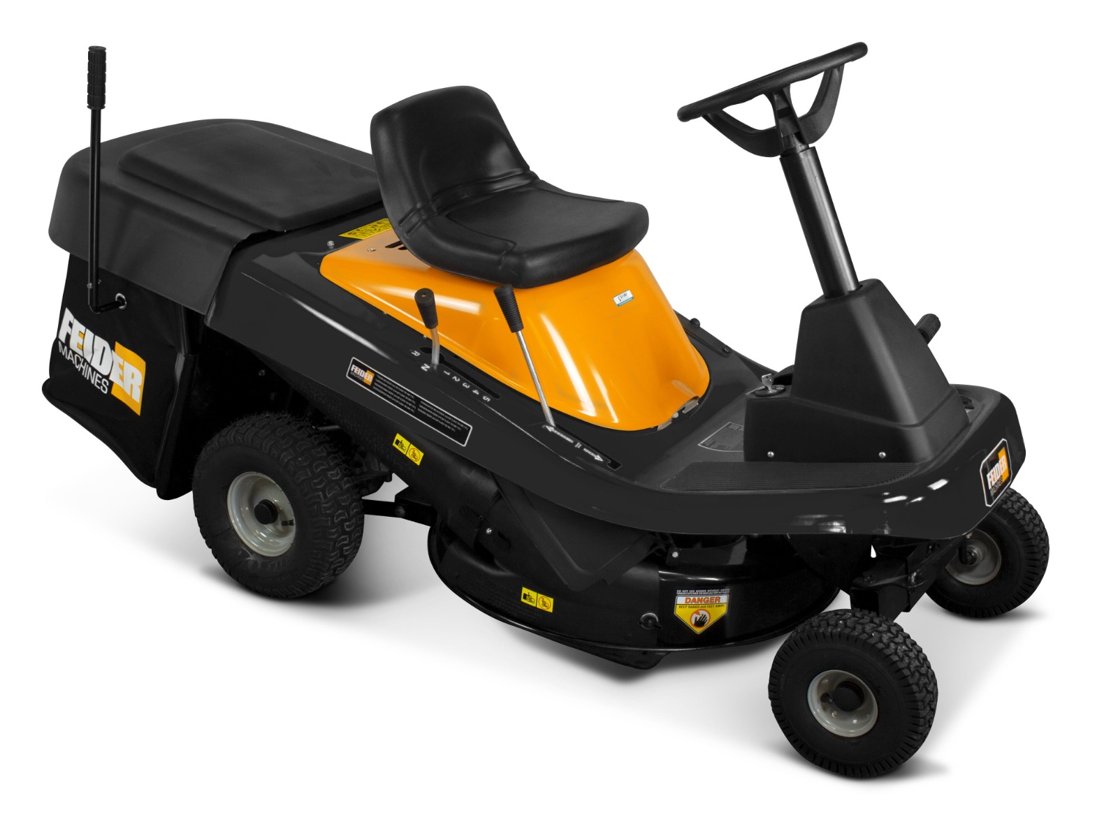 Feider FRT-7550M Compact Rear-Collect Ride-On Mower with Manual Drive