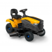 Stiga Tornado 7108e Battery-Powered Side-Discharge Garden Tractor with Stepless Electronic Drive