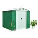 Feider Premium Metal Garden Legacy Shed - Apex Shed -  4 m²  Double side roof ( FAJ400A )