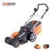 Yard Force LM G34A 40v Cordless 4-Wheel Rear-Roller Lawnmower (Inc. Battery & Charger)
