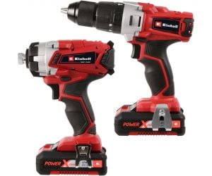 Einhell Power X-Change 18v Cordless Combi Drill/Impact Driver Twin Pack | 4257214