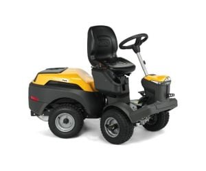 Stiga Park 700 W V-Twin Front-Cut Ride-On Lawnmower - Main Image - Right Facing Without Cutter Deck.