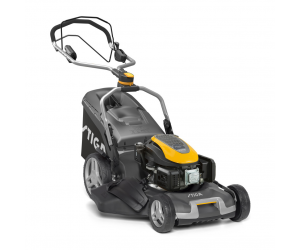 Stiga Combi 955 VE 4-in-1 Variable-Speed Petrol Lawnmower with Electric Start - Main Image - Right Facing.