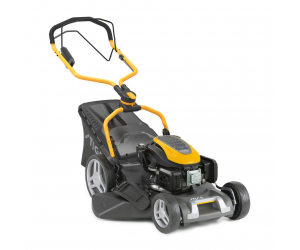 Stiga Combi 753 SE 4-in-1 Self-Propelled Petrol Lawnmower with Electric Start - Main Image - Right Facing.