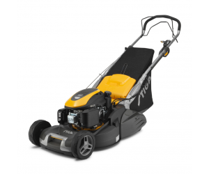 Stiga Twinclip 955 VR Variable-Speed Petrol Rear-Roller Lawnmower - Main Image - Left Facing.
