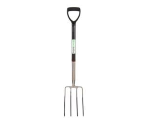 MD Green Valley Stainless Steel Garden Fork with Poly Hilt (FK0003)