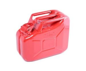 10 Litre Red Steel Jerry Can (F-1200)
