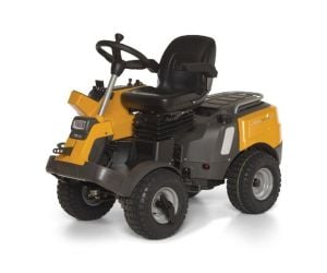 Stiga Park Pro 900 AWX 4WD V-Twin Front-Cut Ride-On Lawnmower - Main Image - Left Facing Without Cutter Deck.