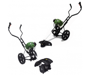 TCK Gofer 2-in-1 Petrol Mini Tiller & Wheeled Grass-Trimmer