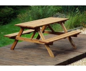 Charles Taylor 6-Seater Wooden Picnic Table | GS11