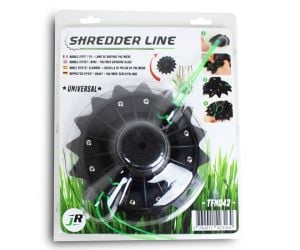  Universal Pro Combi Quad Line-Head with Blade for 30-40cc Brushcutters - JR TFN042