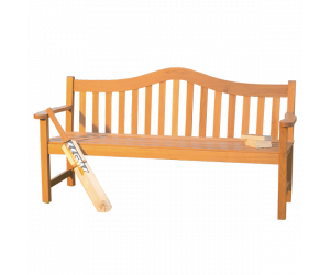 Lifestyle Wooden Garden Bench - 3 Seater Bench   1.5m