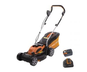 Yard Force LM G32 40v Cordless 4-Wheel Rear-Roller Lawnmower (Inc. Battery & Charger)