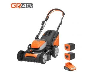 Yard Force LM G46F 40v 3-in-1 Self-Propelled Cordless Lawnmower (Inc. 2 x Batteries & Charger)