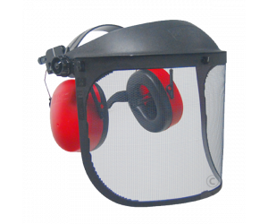 Mesh Protection-Visor with Ear Defenders - JR PRT014