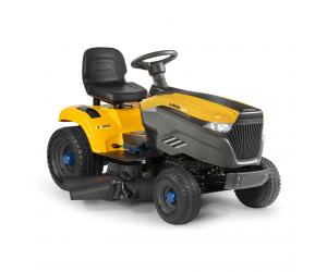 Stiga e-Ride S500 Side-Discharge Battery Lawn Tractor c/w 98cm (38'') Deck - Powered by Lithium-Ion Battery