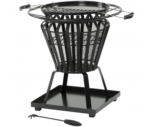 Signa Fire-Basket with BBQ Grill