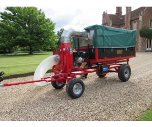 SCH TPSU(2) Hydraulic Trailer Mounted Leaf Collection Unit (Tractor 2 Pipe)