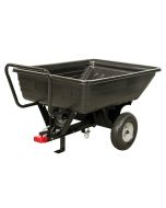 Agri-Fab 159kg-Capacity Tow/Push Poly Tipping-Cart | 45-0345