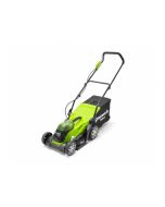 Greenworks G40LM41K2X 40v/41cm Cordless Lawnmower (Inc. 2 x 2Ah Batteries & Charger)