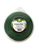 Nylon Round Trimmer-Line - Replacement Strimmer Line -  2.4mm x 87m - JR FNY008