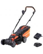 Yard Force LM C33 20v Cordless 4-Wheel Rear-Roller Lawnmower (Inc. Battery & Charger)