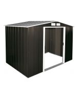 Sapphire 8x6 Metal Apex Anthracite Shed